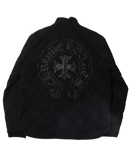 Quilted Button-Up Jacket