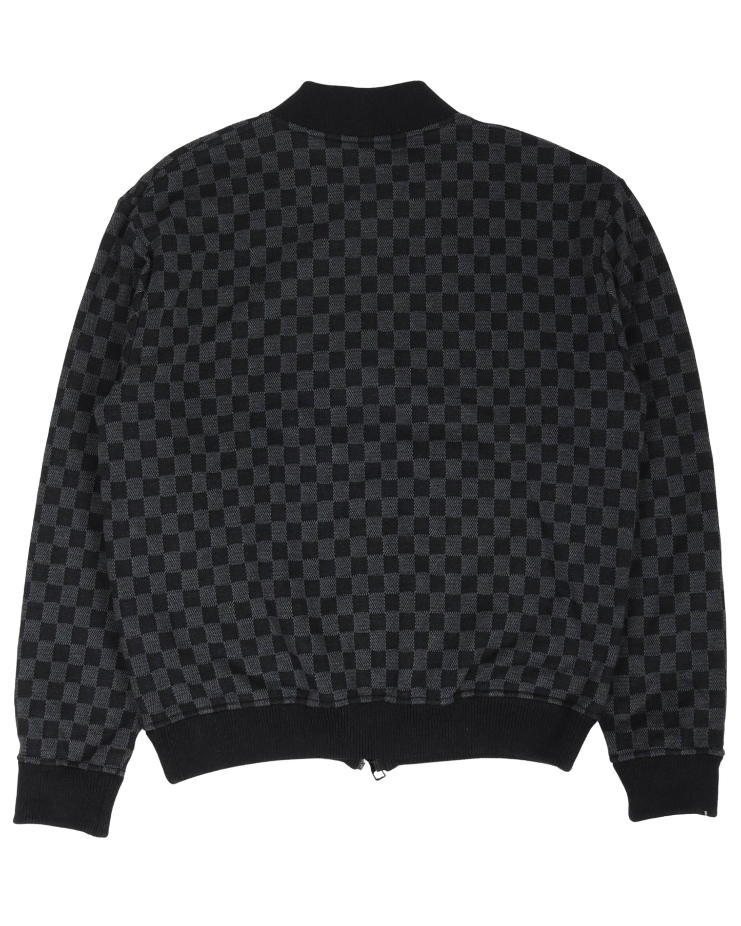 Damier Jacquard Bomber Jacket