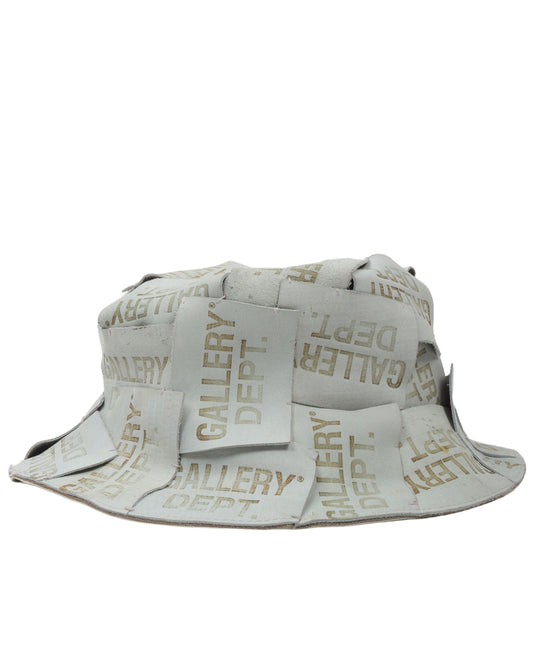 Leather Tag Patch Bucket Hat