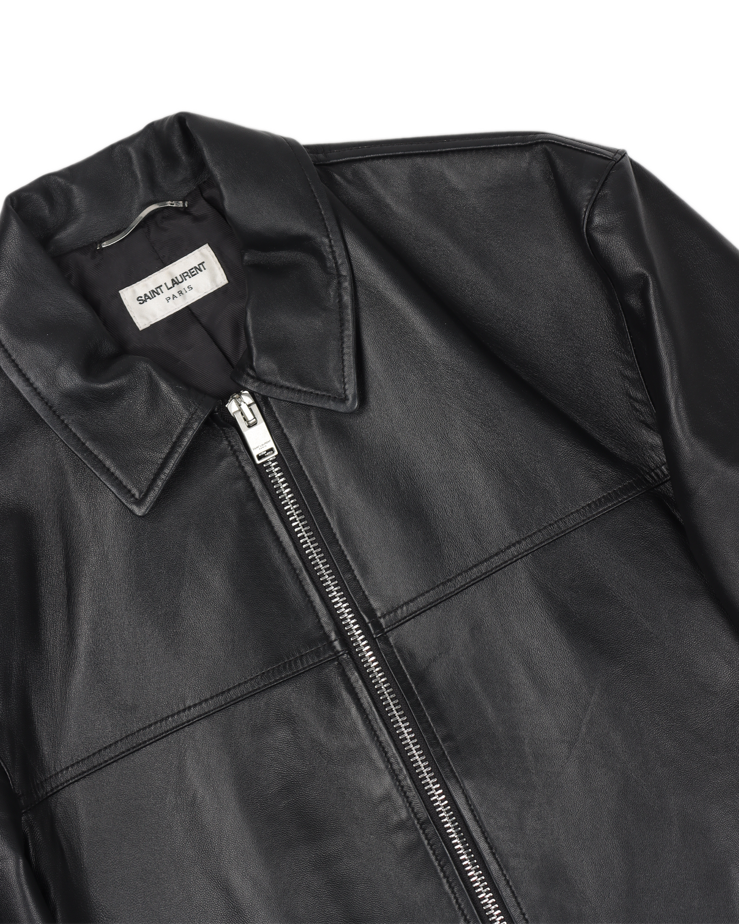 SS16 Full Zip Lamb Leather Jacket