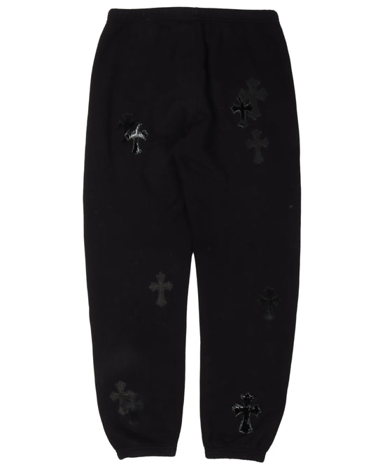 Black Cross Sweatpants