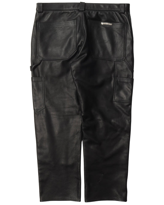 Fleur Knee Leather Pants