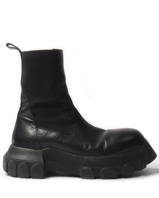 Full Grain Mega Bozo Platform Boots