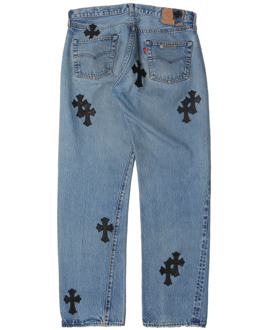 Levi's Black Cross Patch Denim