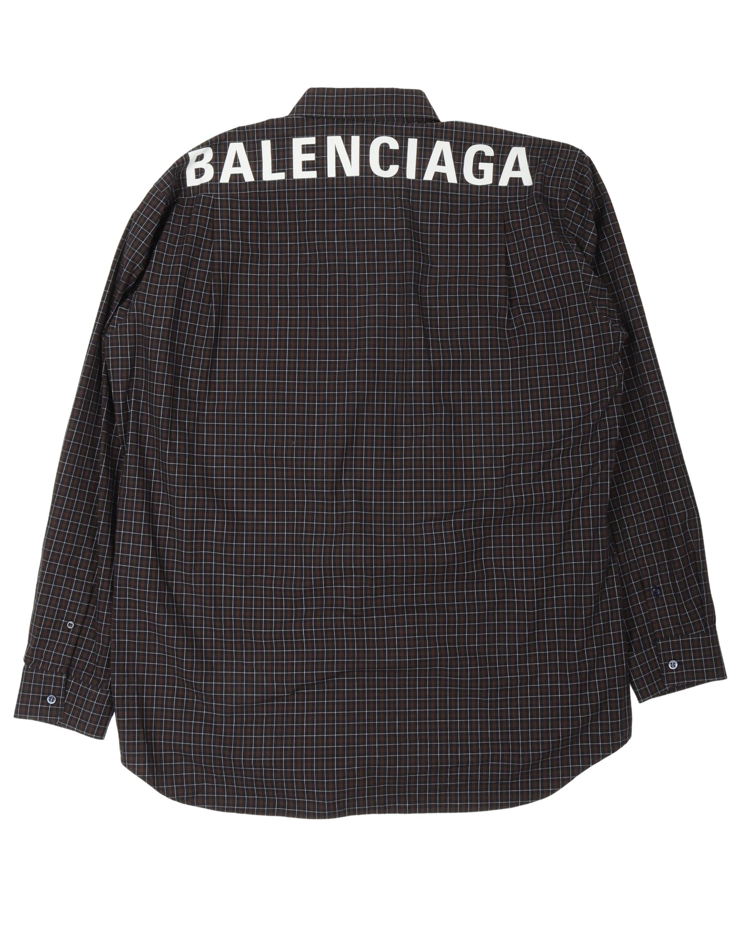 Plaid Logo Shirt