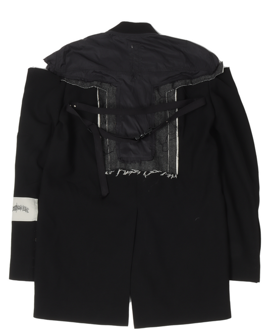 Swampgod Up-Cycled Blazer Bomber Jacket