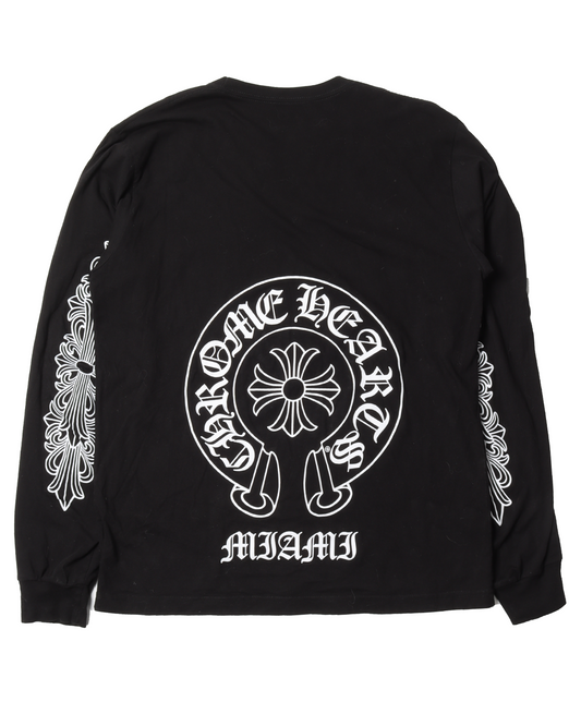 Miami Horse Shoe Long Sleeve Shirt