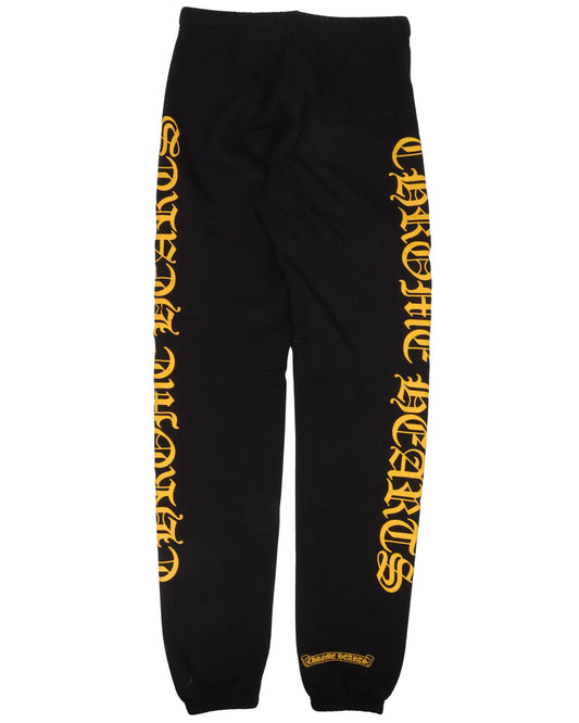 Gold Script Sweatpants