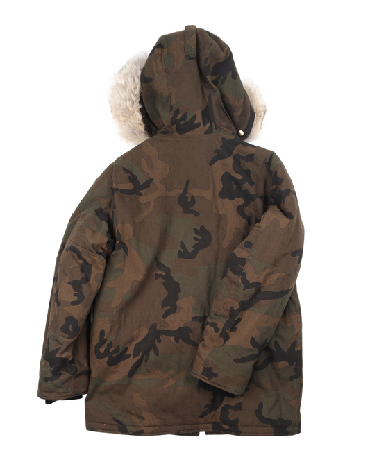 Supreme Jacquard Denim N-3B Parka Camo