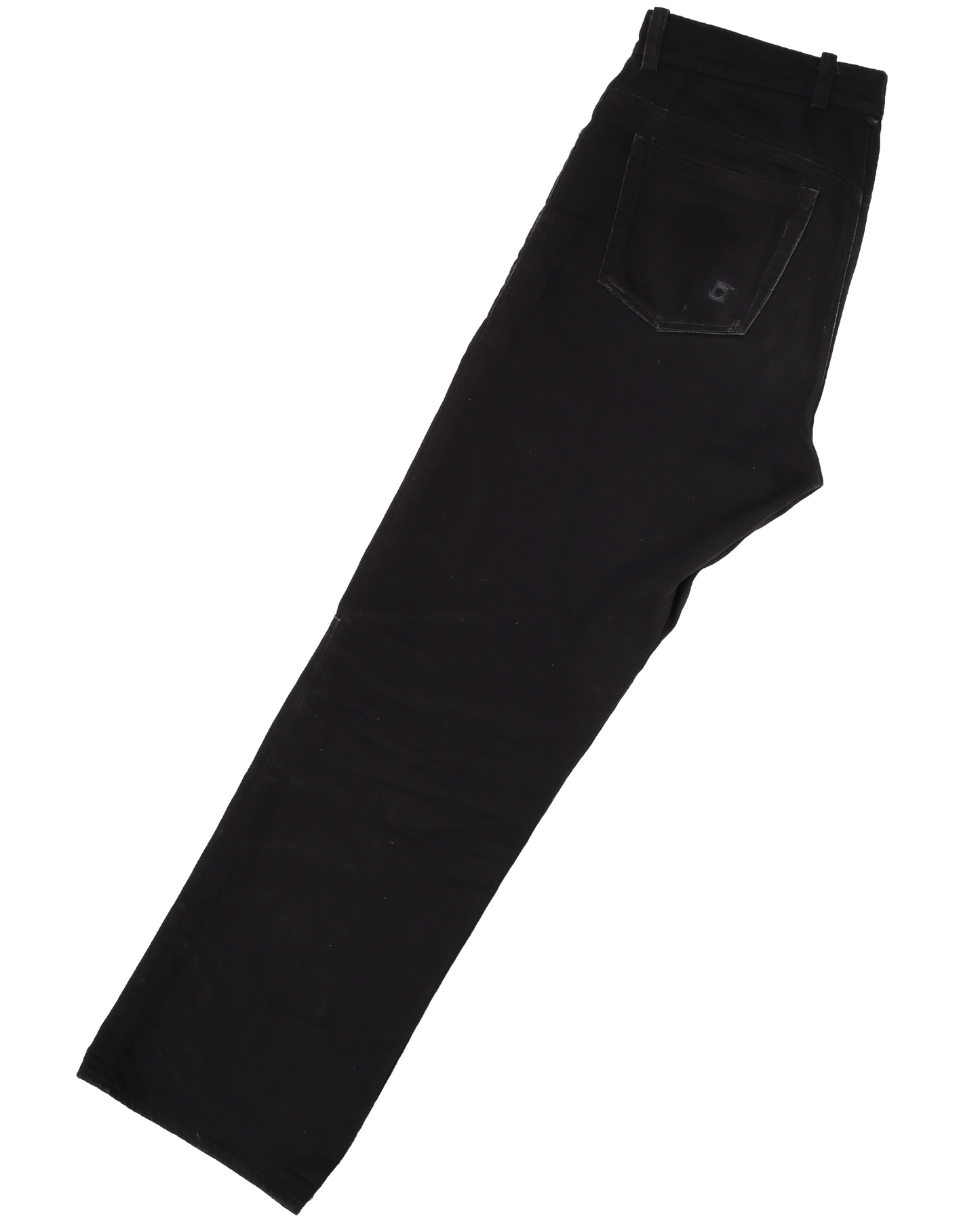 Fleur De Lis Black Denim Jeans