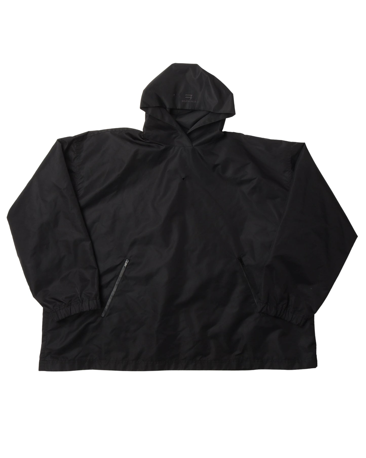 Nylon Hooded Pullover