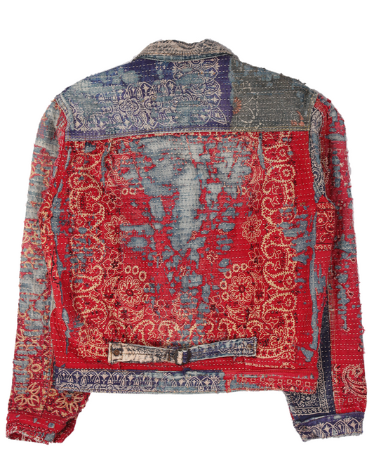 Patchwork Boro Repair Denim Jacket (MR. PORTER Exclusive)
