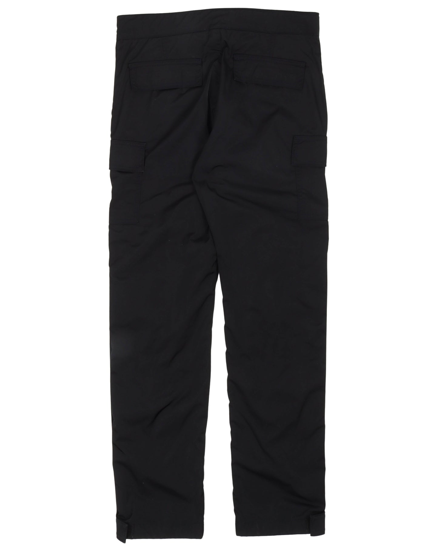 Nylon Snap Cargo Pants