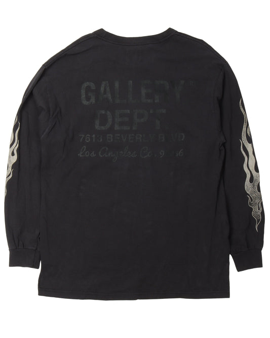 Flames Long Sleeve T-Shirt