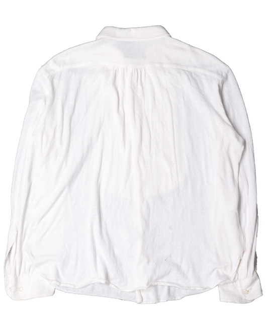 Ruffled Button Up Shirt