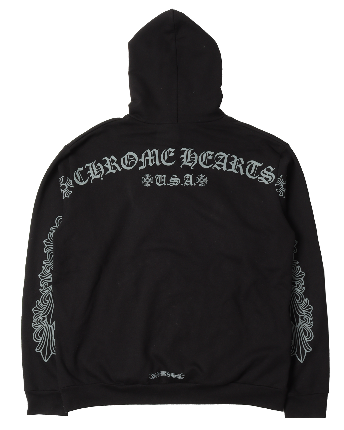 Friends & Family Grey Banner Logo Hoodie