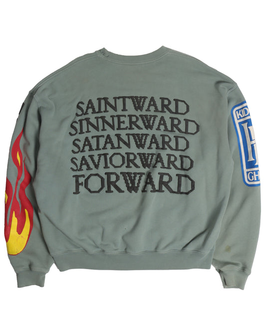 Kids See Ghost "Lucky Me I See Ghost" Crewneck