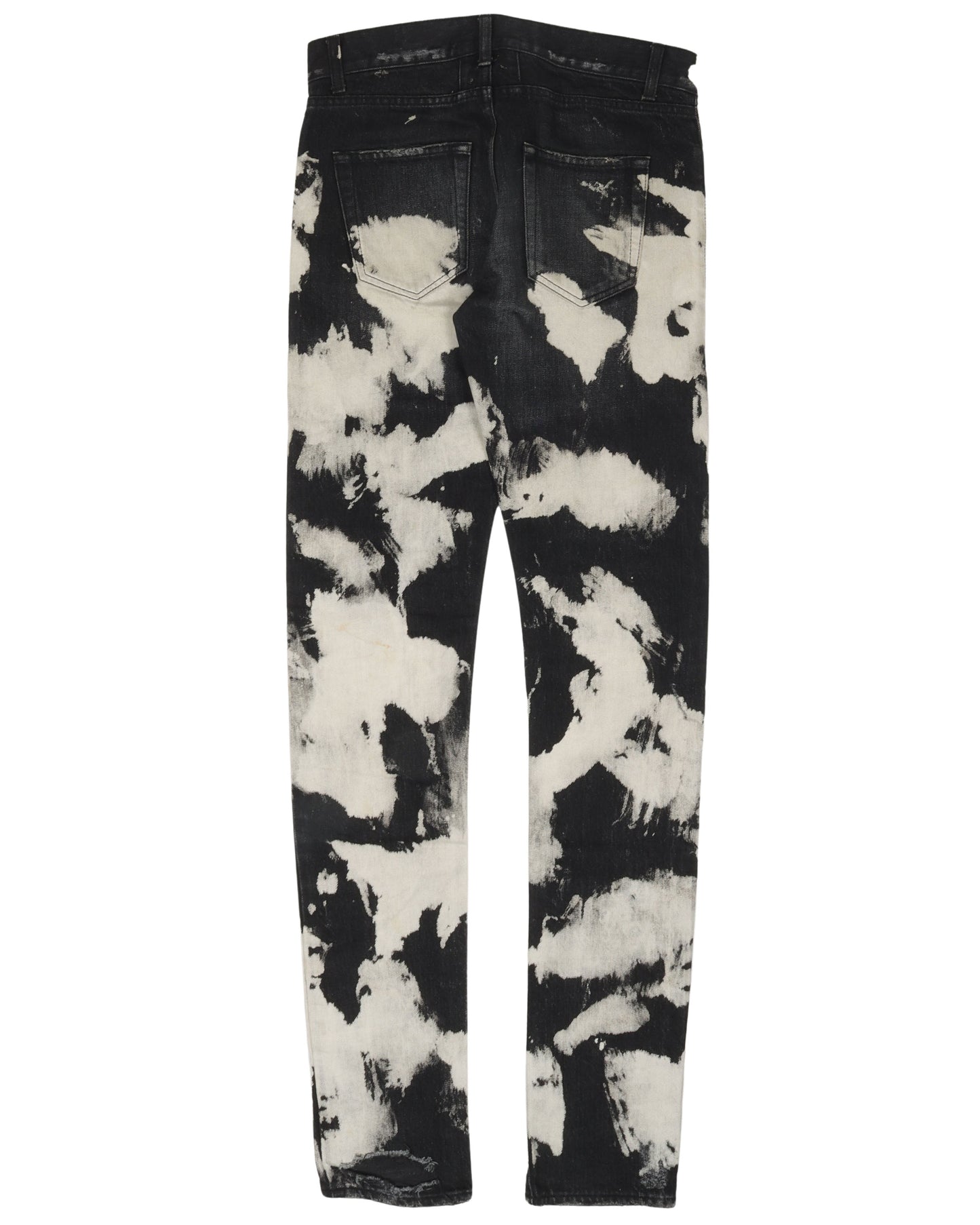Distressed Tie Dye Jeans