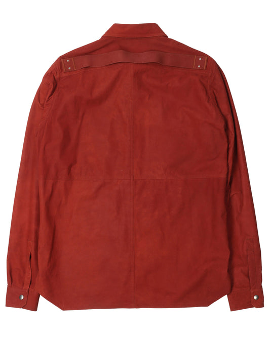 Phlegethon SS21 Suede Button Up Shirt