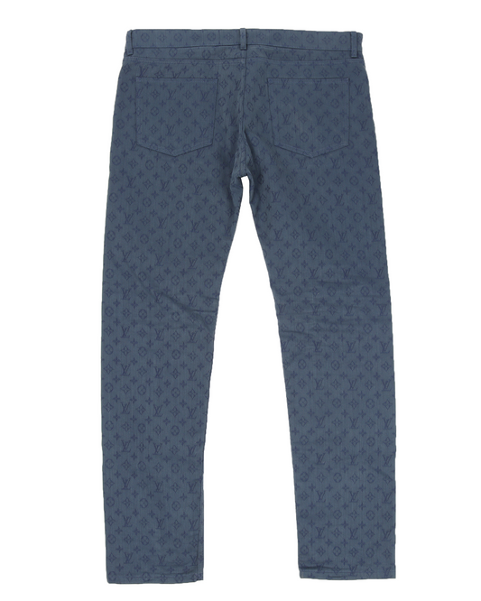 Monogram Logo Denim