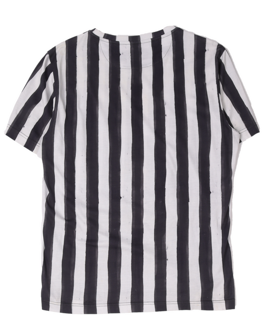 John Booth Portrait Striped T-Shirt