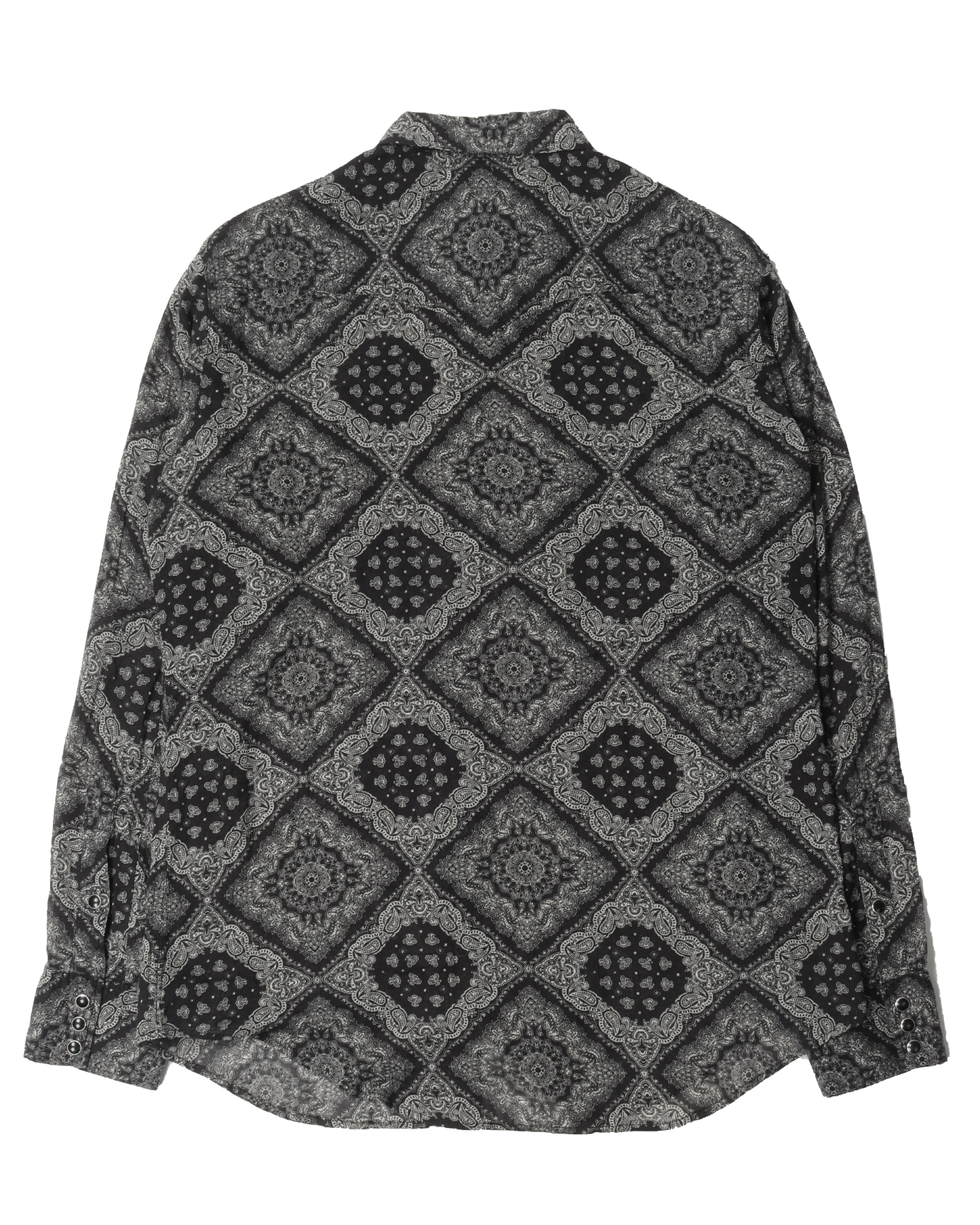 Paisley Long Sleeve Button Up Shirt