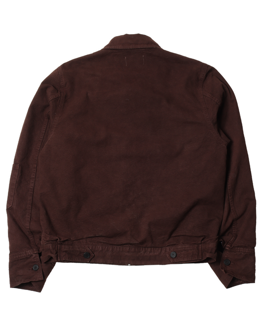Canvas Pinback Work Jacket