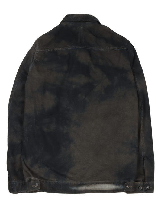 Faded Denim Work Jacket