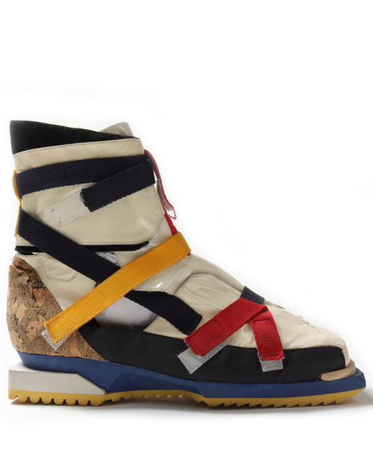 SS2008 "De Stijl" Strap-Up Runway Boots
