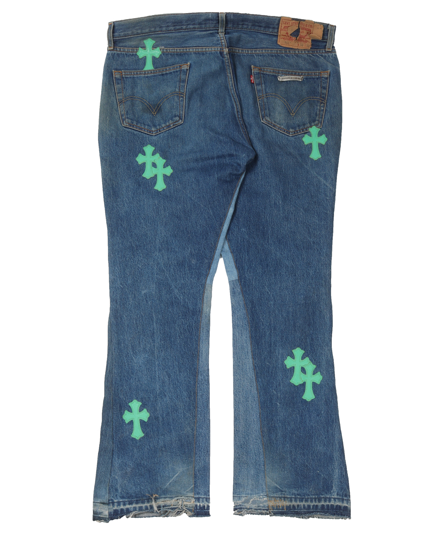 Gallery Dept. La Flare Cross Patch Denim