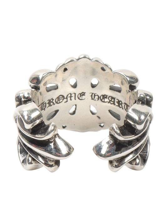Double Fleur Open Ring