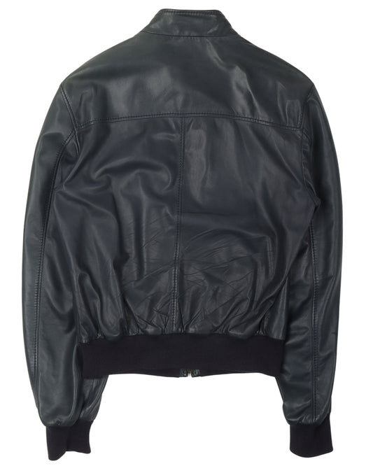 2009 Leather Bomber Jacket
