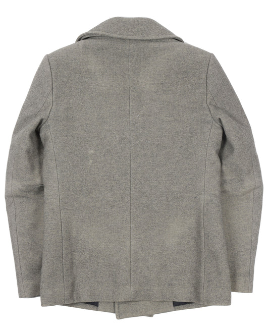 Grey Peacoat