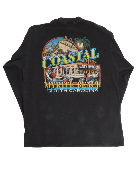 Harley Davidson Flame Sleeve Long Sleeve