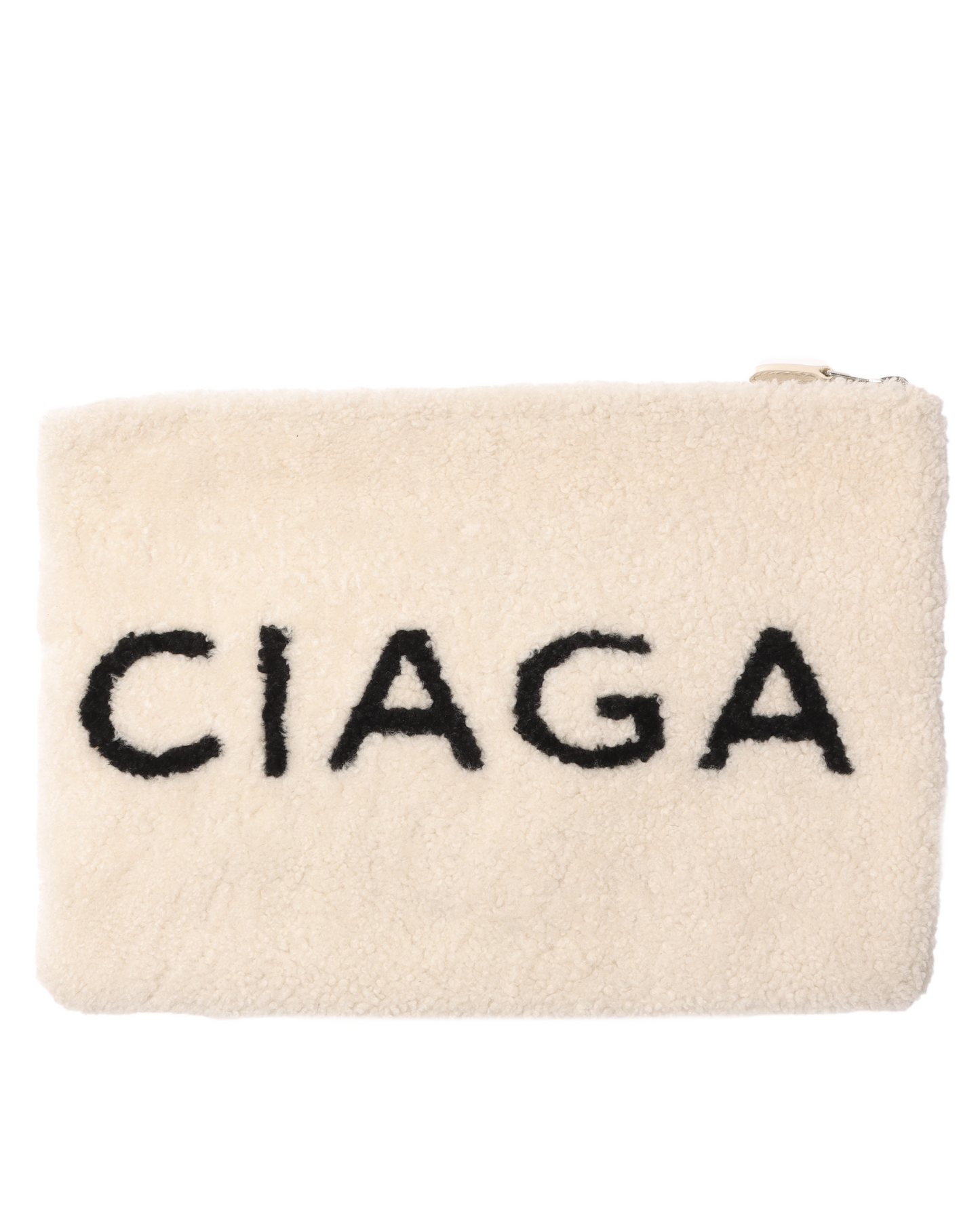 Shearling Leather Pouch