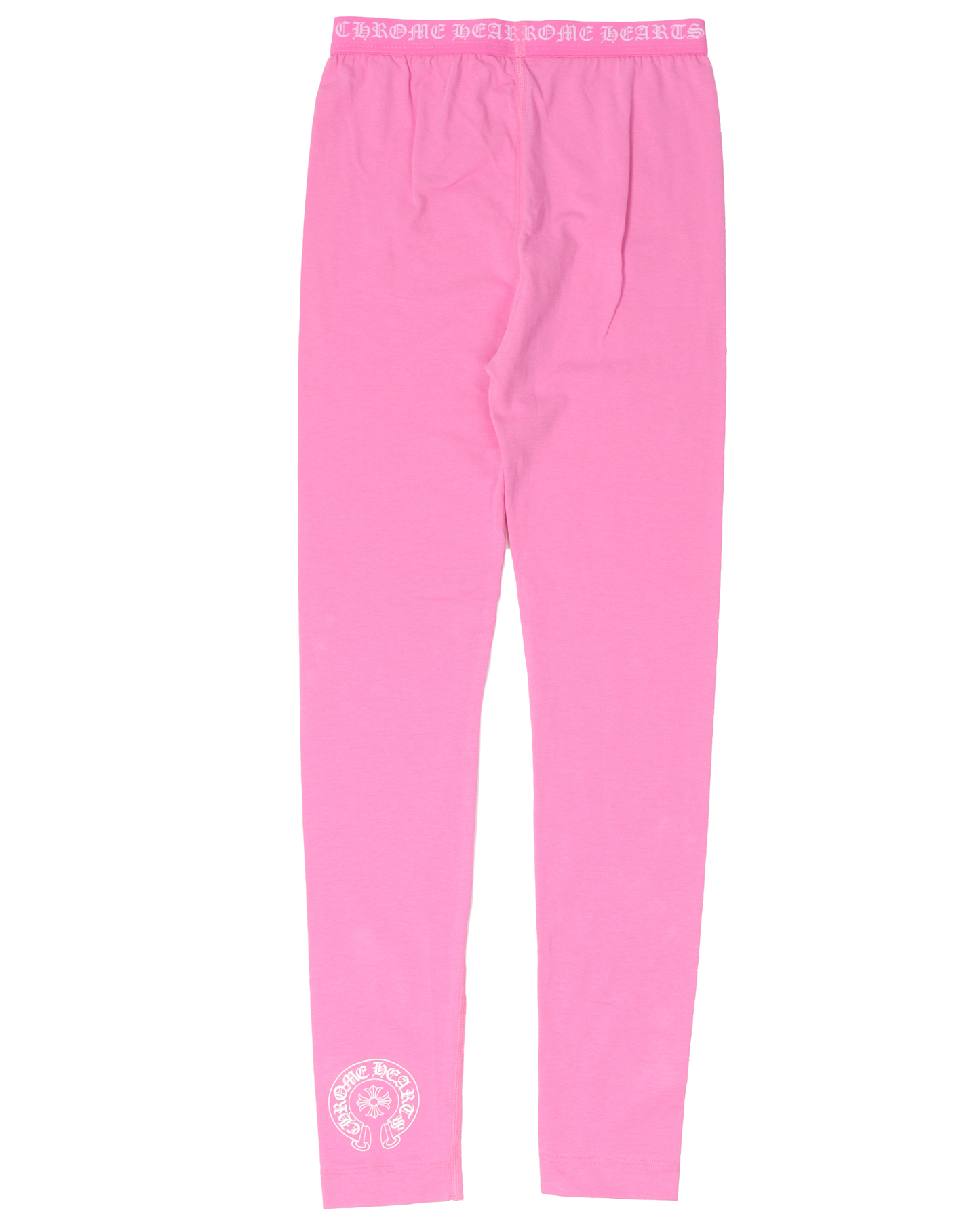 Pink Horseshoe Logo Leggings