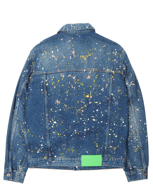 Painted Denim Jacket