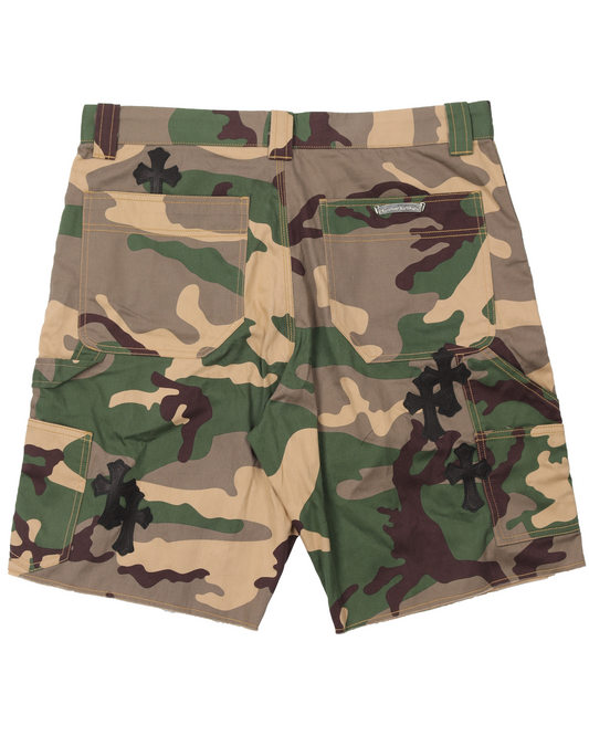 Matty Boy Cross Patch Sex Records Camo Cargo Shorts