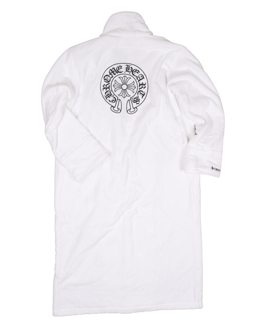 Horseshoe Logo Embroidered Robe