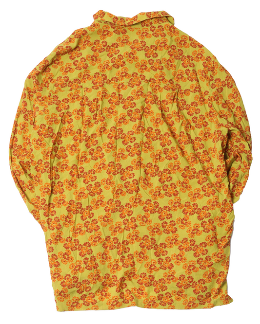 Flower Button up Shirt