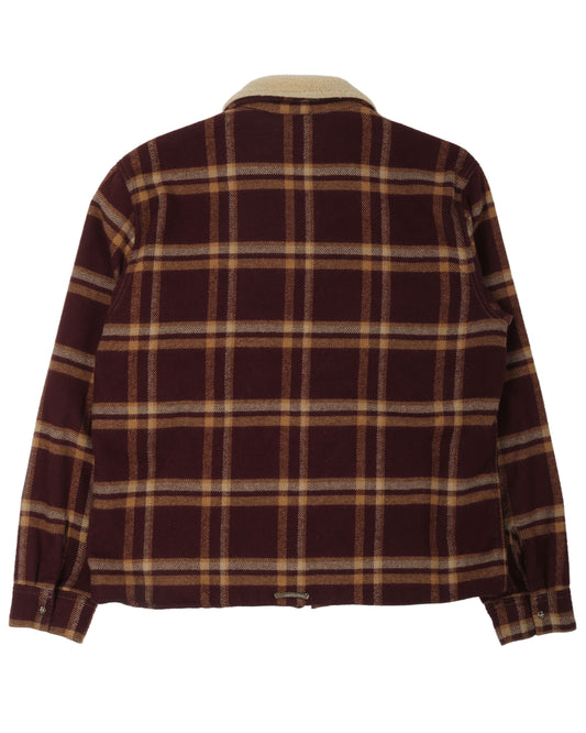 Shearling Flannel Jacket