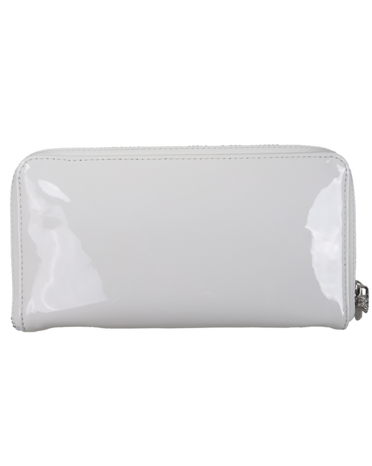 Multicolor Cross Patch Leather Wallet