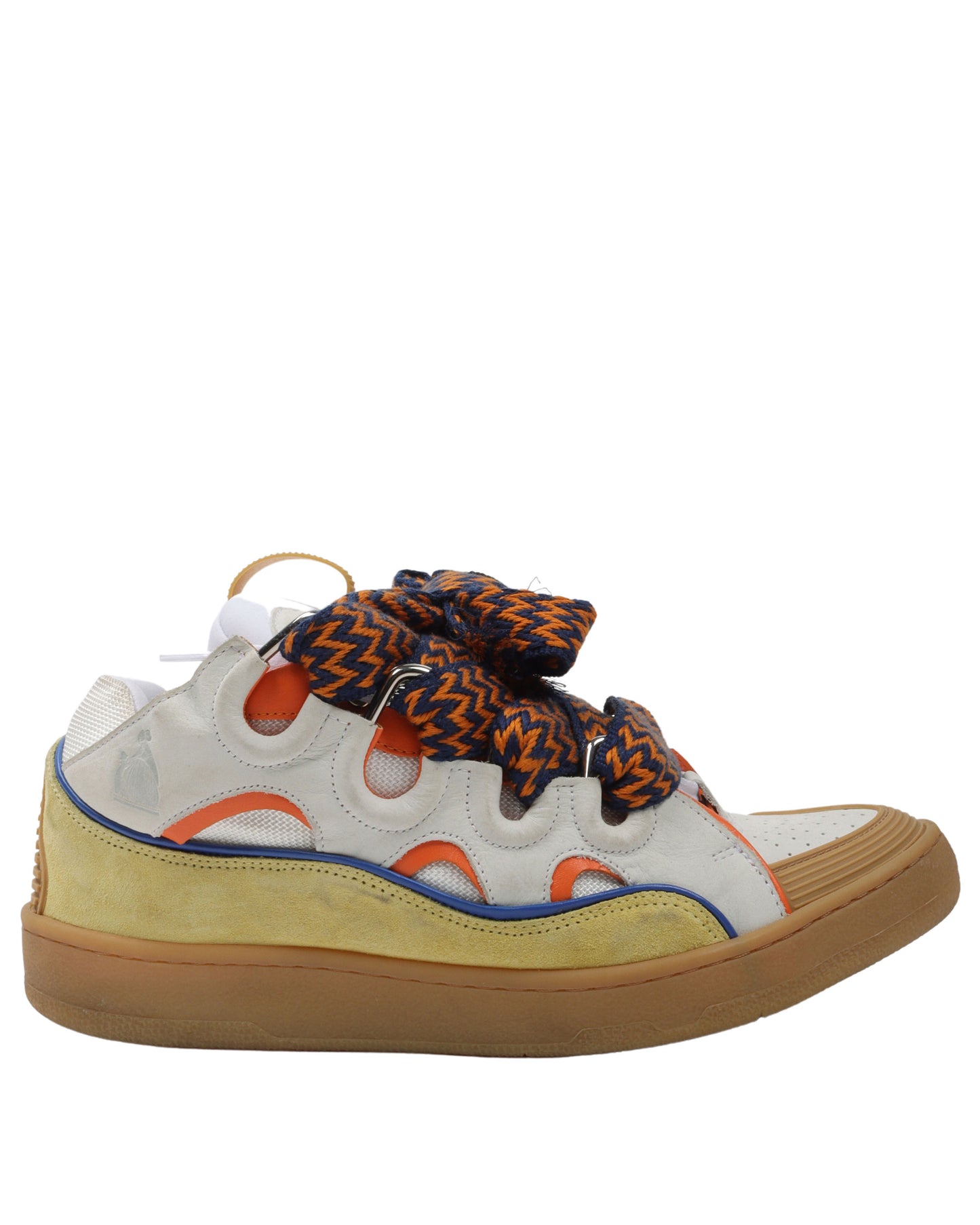Leather Curb Sneaker