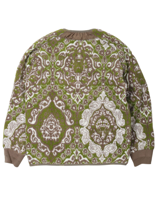 Fleece Print Jacket