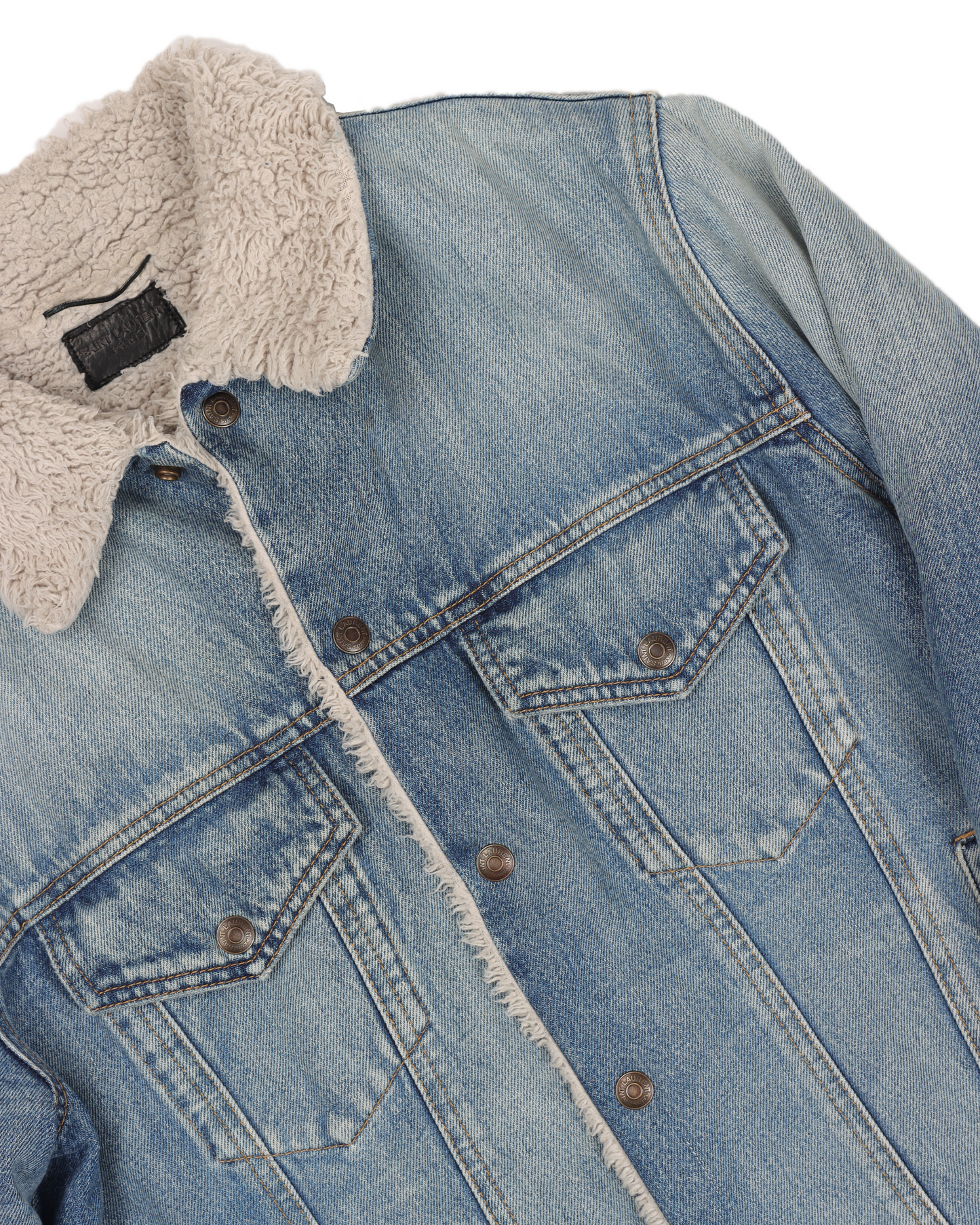 Lined Denim Trucker Jacket (2016)