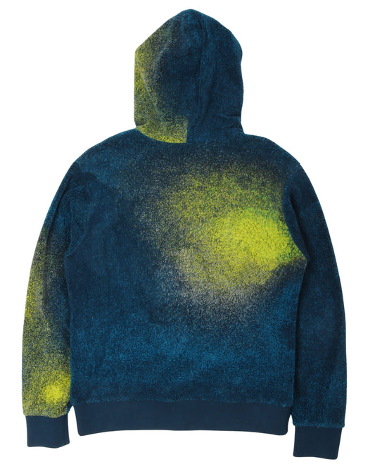 Paint Splatter Knit Zip Up