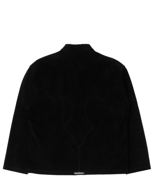 Suede Cross Leather Jacket