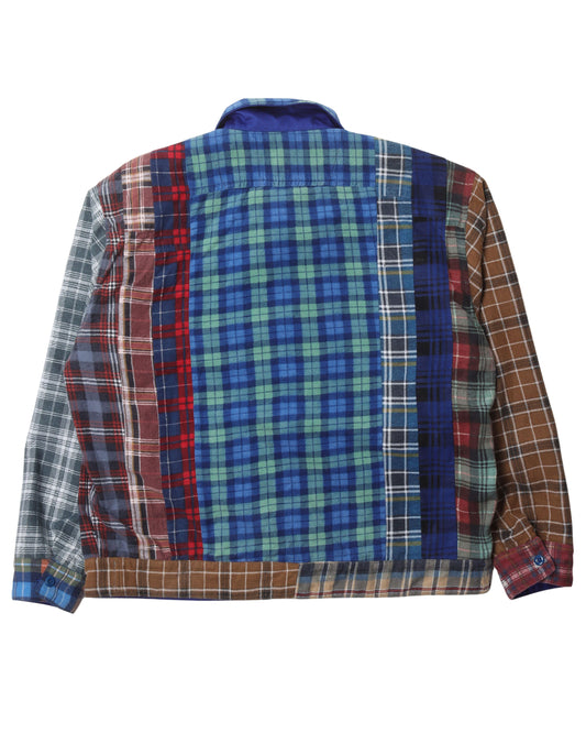 Reworked Flannel Zip Up