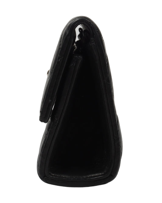 Quilted Leather Clutch Bag