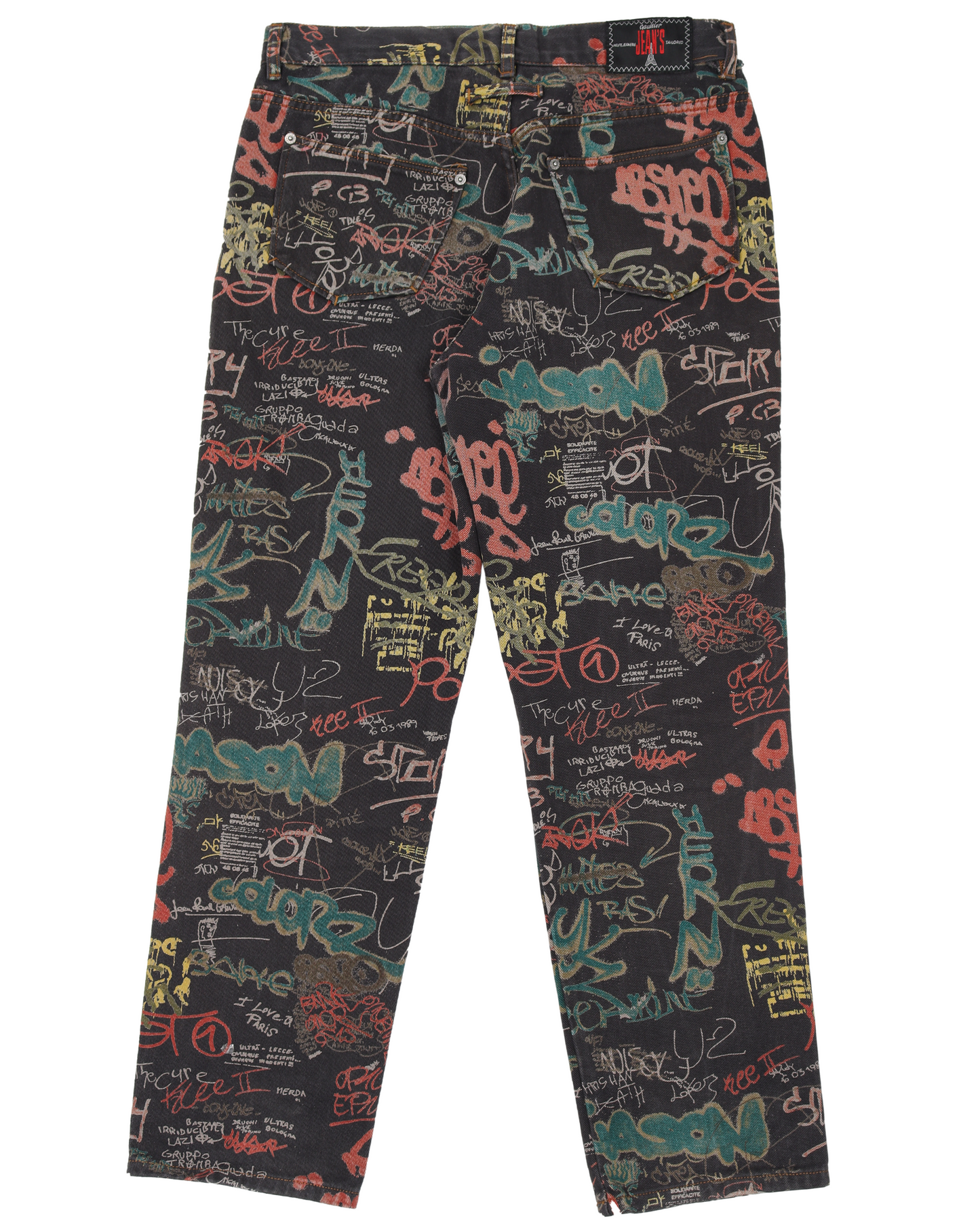 SS94 Graffiti Denim Jeans